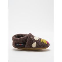 HAFLINGER - Chaussons/Pantoufles marron en textile - Garçon - Taille 20 - Modz