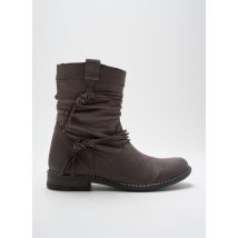 BELLAMY - Bottines/Boots marron en cuir - Fille - Taille 36 - Modz