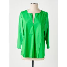 MARIA BELLENTANI - Blouse vert en coton - Femme - Taille 40 - Modz