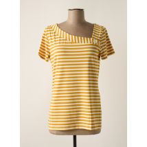 MARIA BELLENTANI - Top jaune en viscose - Femme - Taille 44 - Modz