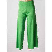 MARIA BELLENTANI - Pantalon 7/8 vert en viscose - Femme - Taille 38 - Modz