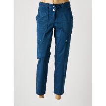 CECIL - Pantalon 7/8 bleu en coton - Femme - Taille TU - Modz