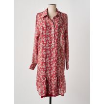 YEST - Robe mi-longue rouge en polyester - Femme - Taille 44 - Modz