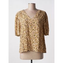 GRACE & MILA - Blouse beige en viscose - Femme - Taille 38 - Modz