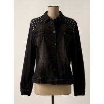 FRED SABATIER - Veste casual noir en coton - Femme - Taille 38 - Modz