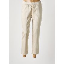 OLSEN - Jogging beige en coton - Femme - Taille 38 - Modz