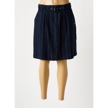LE PETIT BAIGNEUR - Jupe mi-longue bleu en coton - Femme - Taille 44 - Modz