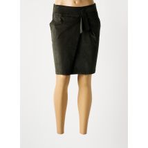 LE PETIT BAIGNEUR - Jupe courte vert en coton - Femme - Taille 36 - Modz