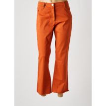 EAST DRIVE - Jeans bootcut orange en coton - Femme - Taille 46 - Modz