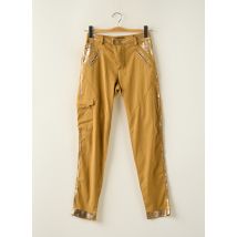EVA KAYAN - Pantalon slim beige en tencel - Femme - Taille 34 - Modz