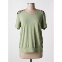 7 SEASONS - Top vert en viscose - Femme - Taille 36 - Modz