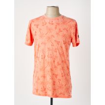 LE TEMPS DES CERISES - T-shirt orange en polyester - Homme - Taille S - Modz