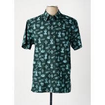 RAGWEAR - Chemise manches courtes vert en coton - Homme - Taille S - Modz