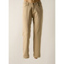 FIVE - Jeans coupe droite beige en coton - Femme - Taille W33 - Modz