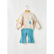 PLEASE - Ensemble pantalon bleu en acrylique - Fille - Taille TU - Modz
