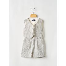 PLEASE - Ensemble pantalon gris en lin - Garçon - Taille TU - Modz