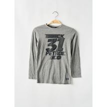 PETROL INDUSTRIES - T-shirt gris en coton - Garçon - Taille TU - Modz