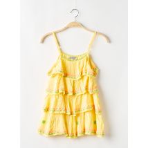 KIWI - Tunique manches longues jaune en viscose - Fille - Taille TU - Modz