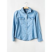 PLEASE - Chemisier bleu en coton - Fille - Taille TU - Modz