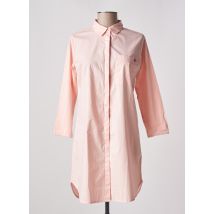 HAPPY - Robe courte rose en coton - Femme - Taille 38 - Modz