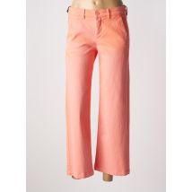 HAPPY - Jeans coupe large orange en coton - Femme - Taille W28 - Modz