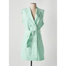 OLGA LEYERS - Robe courte vert en lyocell - Femme - Taille 40 - Modz