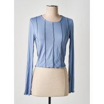 TALLY WEIJL - T-shirt bleu en viscose - Femme - Taille 40 - Modz