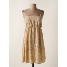 CEMI - Robe courte beige en polyester - Femme - Taille 32 - Modz