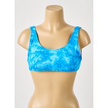 ONLY - Haut de maillot de bain bleu en polyamide - Femme - Taille 40 - Modz