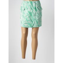 OLGA LEYERS - Jupe courte vert en polyester - Femme - Taille 36 - Modz