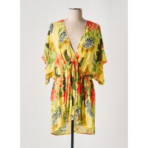 DESIGUAL - Robe de plage jaune en viscose - Femme - Taille 44 - Modz