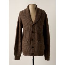SELECTED - Veste casual marron en laine - Homme - Taille L - Modz