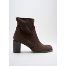 METAL JEAN'S - Bottines/Boots marron en cuir - Femme - Taille 40 - Modz