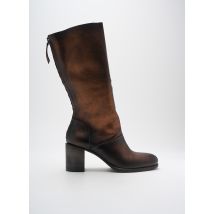 METAL JEAN'S - Bottes marron en cuir - Femme - Taille TU - Modz