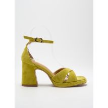 BRUNO PREMI - Sandales/Nu pieds jaune en cuir - Femme - Taille 36 - Modz