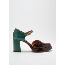 CHIE MIHARA - Sandales/Nu pieds vert en cuir - Femme - Taille TU - Modz