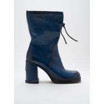 A.S.98 - Bottines/Boots bleu en cuir - Femme - Taille 37 - Modz