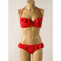 PRINCESS K - Maillot de bain 2 pièces rouge en polyamide - Femme - Taille 42 - Modz