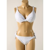 YSABEL MORA - Maillot de bain 2 pièces blanc en polyamide - Femme - Taille TU - Modz