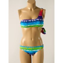 DAG ADOM - Maillot de bain 2 pièces bleu en polyamide - Fille - Taille TU - Modz