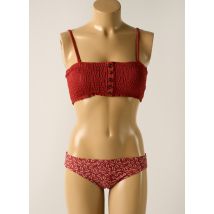 PROTEST - Maillot de bain 2 pièces rouge en polyamide - Femme - Taille 36 - Modz