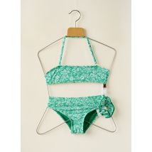 DAG ADOM - Maillot de bain 2 pièces vert en polyamide - Fille - Taille TU - Modz
