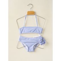 DAG ADOM - Maillot de bain 2 pièces bleu en polyester - Fille - Taille TU - Modz