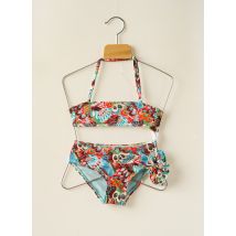 DAG ADOM - Maillot de bain 2 pièces rouge en polyamide - Fille - Taille TU - Modz