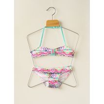 BORABORA - Maillot de bain 2 pièces rose en polyamide - Fille - Taille TU - Modz