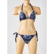 LAGON BLEU - Bas de maillot de bain bleu en polyamide - Fille - Taille TU - Modz