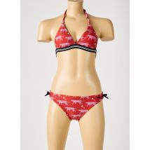 PROTEST - Maillot de bain 2 pièces marron en polyamide - Fille - Taille TU - Modz