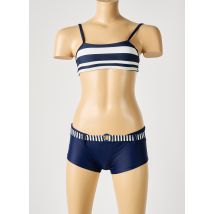 LAGON BLEU - Maillot de bain 2 pièces bleu en polyamide - Fille - Taille TU - Modz