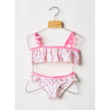 LULUCASTAGNETTE - Bas de maillot de bain rose en polyamide - Fille - Taille TU - Modz