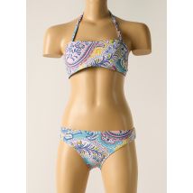 DAG ADOM - Maillot de bain 2 pièces bleu en polyamide - Fille - Taille TU - Modz